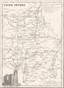 DEUX-SÈVRES. Departement de Deux-Sèvres 1835 old antique map plan chart