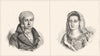 DEUX-SÈVRES. Fontanes; Mme. Maintenon 1835 old antique vintage print picture
