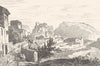 TARN. La Roque 1835 old antique vintage print picture