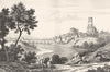 TARN. Alby 1835 old antique vintage print picture