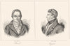 TARN-ET-GARONNE. Pinel; Ingres 1835 old antique vintage print picture