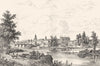TARN-ET-GARONNE. Montauban 1835 old antique vintage print picture