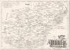 VAR. Département du Var 1835 old antique vintage map plan chart