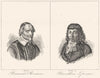 VENDÉE. Barnabé Brisson; Réveillere Lepeaux 1835 old antique print picture
