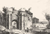YONNE. Porte de Sens 1835 old antique vintage print picture