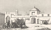 ALGERIA. État d'Alger. Arsenal de la marine à Algiers (Alger)  1835 old print