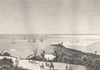 ALGERIA. État d'Alger. Algiers (Alger)  1835 old antique vintage print picture
