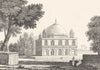 RÉUNION. Tombeau de Tippoo sacb 1835 old antique vintage print picture