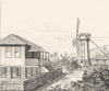 W INDIES. Guadeloupe. Terreins mouillés; Maison sur piliers; Moulin sucre 1835