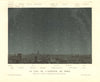 PARIS. Southern Night Sky, Midnight September 22. Autumn equinox 1877 print