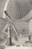ASTRONOMY. Telescope of Tulse Hill, London.  Mr. W. Huggins 1877 old print