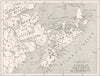 CANADA. The Dioceses of Nova Scotia; and Fredericton. Anglican 1922 old map