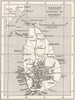 SRI LANKA. Diocese of Colombo; SPG Mission (Present) Stations- CMS 1922 map