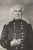 MILITARIA. Portrait of Général General Hitchcock, c.1868 1935 old print