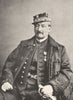 MILITARIA. Portrait of Général Bellegarie, c.1865 1935 old vintage print