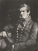 PORTRAITS. Portrait of a French infantryman, 1845- 1850 1935 old vintage print