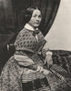PORTRAITS. Portrait of a lady, c.1848 1935 old vintage print picture