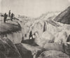 HAUTE- SAVOIE. La Mer de Glace à Chamonix, c.1858 1935 old vintage print