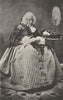 PORTRAITS. Portrait of Countess Zichy- Ferraris, c.1861 1935 old vintage print