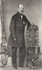 GERMANY. Portrait of Bismarck, c.1865 1935 old vintage print picture