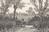 OXFORDSHIRE. Cricklade 1901 old antique vintage print picture