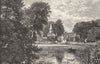 OXFORDSHIRE. Whitchurch church and mill 1901 old antique vintage print picture