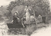 BERKSHIRE. Backwater at Wargrave. A Pool of Water- Lilies 1901 old print