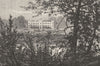 LONDON. Sion House 1901 old antique vintage print picture