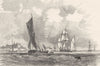 ESSEX. Tilbury fort 1901 old antique vintage print picture