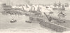 KENT. Sheerness Dockyard, looking up the Medway 1901 old antique print picture