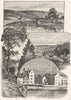 ENGLAND. The Severn in Wyre forest; Near Shrawley; Quatford; Bewdley 1901
