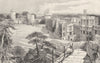 WARWICKSHIRE. Warwick Castle 1901 old antique vintage print picture