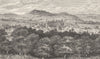 WALES. Monmouth (1)  1901 old antique vintage print picture