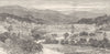 WALES. Dolgelley 1901 old antique vintage print picture