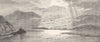 WALES. The Estuary, Barmouth 1901 old antique vintage print picture