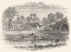 WALES. St. Asaph 1901 old antique vintage print picture
