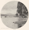 WALES. Bala Lake 1901 old antique vintage print picture
