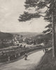 SCOTLAND. The Clyde at Kirkfieldbank from the Braes near Lanark 1901 old print