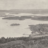 SCOTLAND. Loch Lomond 1901 old antique vintage print picture