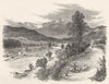 SCOTLAND. Lochnagar 1901 old antique vintage print picture