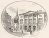 ESSEX. The Shire hall, Chelmsford 1901 old antique vintage print picture