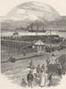 ESSEX. Harwich. The Quay 1901 old antique vintage print picture