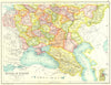 EUROPEAN RUSSIA S. Ukraine Poland Trans-Caucasia.Inset Odessa 1909 old map