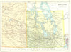 MANITOBA. Showing municipalities. Canada. Cassells 1909 old antique map chart