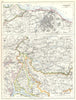 SCOTLAND. Edinburgh; Scottish Lake District. Perth Dumbarton Stirling 1897 map