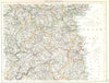 IRELAND. Kildare Wicklow Meath Dublin Longford Louth Offaly Laios 1897 old map