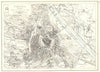 AUSTRIA. Vienna city town plan. Wien 1897 old antique vintage map chart