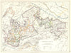 INDIA. Madhya Pradesh. Central India. Bhopal 1897 old antique map plan chart