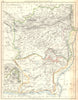 ASIA. Afghanistan Baluchistan Pakistan 1897 old antique vintage map plan chart