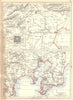 CHINA JAPAN. Gulf of Tokyo; Beijing town city plans 1897 old antique map chart